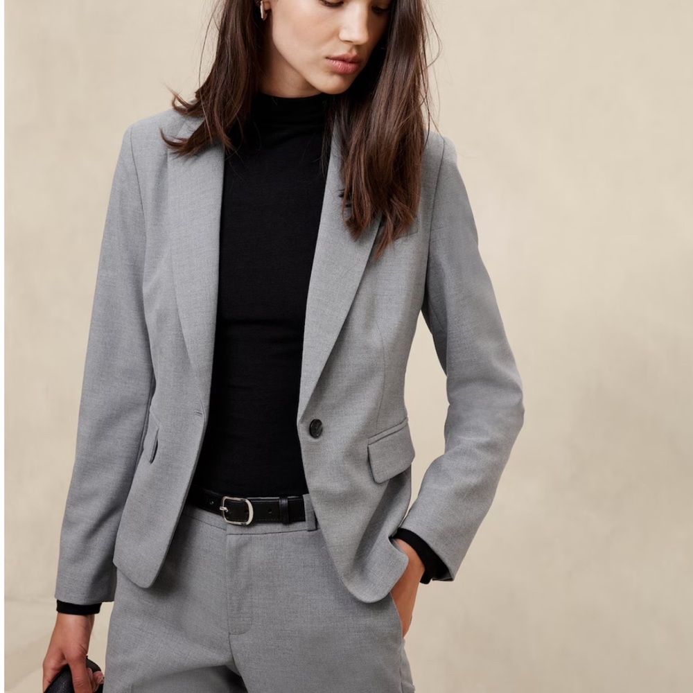 Women's Gray Blazer